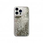 Green 3D Glitter Resin Case for iPhone 13 Series