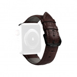 Green Elite Leather Watch Strap for Apple Watch