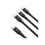 Baseus Rapid Series 3-in-1 Cable for iP+Micro+Type-C