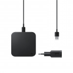 Samsung Wireless Charger Pad with Charging Adapter EP-P1300T