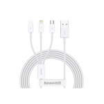 Baseus Superior Series Fast Charging Data Cable USB to M+L+C