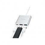 Hoco HB14 Type-C to USB 3.0 HDMI Type-C PD 2.0 Adapter