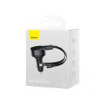 Baseus Enjoyment Retractable 2-in-1 Car Charger C+L 30W