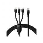 Baseus Flash Series One for Three Fast Charging Cable Type-C to M+L+C 100W