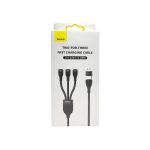 Baseus Flash Series Two For Three Data Cable - 1.2m