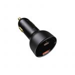 Baseus Superme Digital Display PPS Dual Quick Charger with Type-C to Type-C Cable 100W