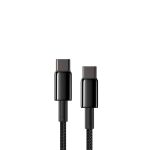 Baseus Tungsten Gold Fast Charging Type-C to Type-C Data Cable 100W