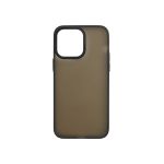Creative Matte Transparent Case with Metal Lens Protection for iPhone 14 Series