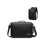 Ozuko 9490 USB  15.6 Inch Waterproof Briefcase Backpack