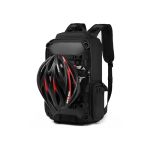 Ozuko 9587 Skateboard Carry Outdoor Waterproof Backpack Multifunctional Hiking Backpack For Men Motorcycle Helmet Storage Bag
