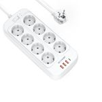 BlitzWolf BW-PC2 - Power Strip + USB Quick Chargers
