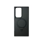 Carbon Texture MagSafe Kickstand Case for Galaxy S24 Ultra