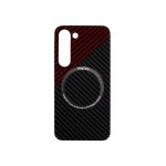 Creative Carbon Fiber Magnetic MagSafe Case for Galaxy S23 Series