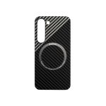 Creative Carbon Fiber Magnetic MagSafe Case for Galaxy S23 Series