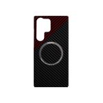 Creative Carbon Fiber Magnetic MagSafe Case for Galaxy S23 Series