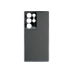 GKK Luxury Plating Leather Case with Lens Protection for Galaxy S22 Ultra