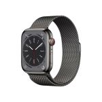 Apple Watch Series 8 Stainless Steel Case with Milanese Loop GPS+Cellular