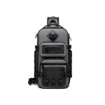Ozuko 9585 Tactical Style EDC Sling Bag with Tripod Holder