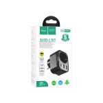 Hoco NS3 3 USB + 1 Bit Multifunctional Safety Socket 4000W
