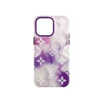 LV Flower Design Gradient Case for iPhone 14 Series