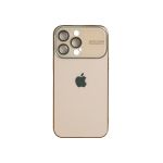 Magic Mask Soft TPU Plating Glass Camera Protection Case for iPhone 14 Pro Max