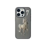 Santa Barbara Boris Series Genuine Leather Case for iPhone 15 Pro Max