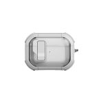 TPU Protective Transparent Case with Secure Lock Clip for Airpods Pro 2