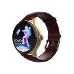 Titan Evoke Bluetooth Calling Leather Strap Smart Watch