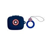 Silicone Case for Oneplus Buds Pro - Captain America