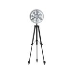 JISULIFE FA17 Outdoor LED Ceiling Fan with Long Tripod Stand
