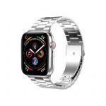 WiWU Durable Ultra Thin Steel Satch Band Three Beads Watch Strap for iWatch