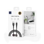 WiWU F12 USB to Type C 45W Super Fast Charging Cable 1M