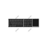WiWU FMK-04 Wireless 81 Keys Portable Foldable Laptop Keyboard with Touch Pad