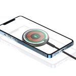 WiWU M14 15W Smart Phone Magnetic Wireless Charger - Transparent