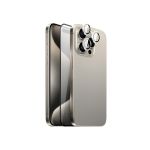 WiWU WI-IP002 2 in 1 Combo Duo Screen + Lens Tempered Glass Set for iPhone 16 Series